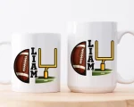 Football Goal Post Liam Name Mug Gift For Sports Fan Personalized Coffee Cup Custom Football Lover Present For Him Coffee Mug - Image 2
