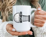 Volleyball Mom Coffee Mug Gift Team Pride Sports Cup Unique Birthday Present For Her Volleyball Lover Gift Idea For Daughter - Image 4