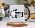 Volleyball Mom Coffee Mug Gift Team Pride Sports Cup Unique Birthday Present For Her Volleyball Lover Gift Idea For Daughter