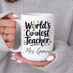 Teacher Mug Personalized, Teacher Day Gift, Custom Teacher Mug, End of Year Teacher Gift, Teacher Appreciation Gift