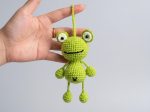 Tiny Frog Crochet Pattern Amigurumi Froggy Bag Charm (PDF Pattern) - Image 4