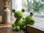 Tiny Frog Crochet Pattern Amigurumi Froggy Bag Charm (PDF Pattern) - Image 9