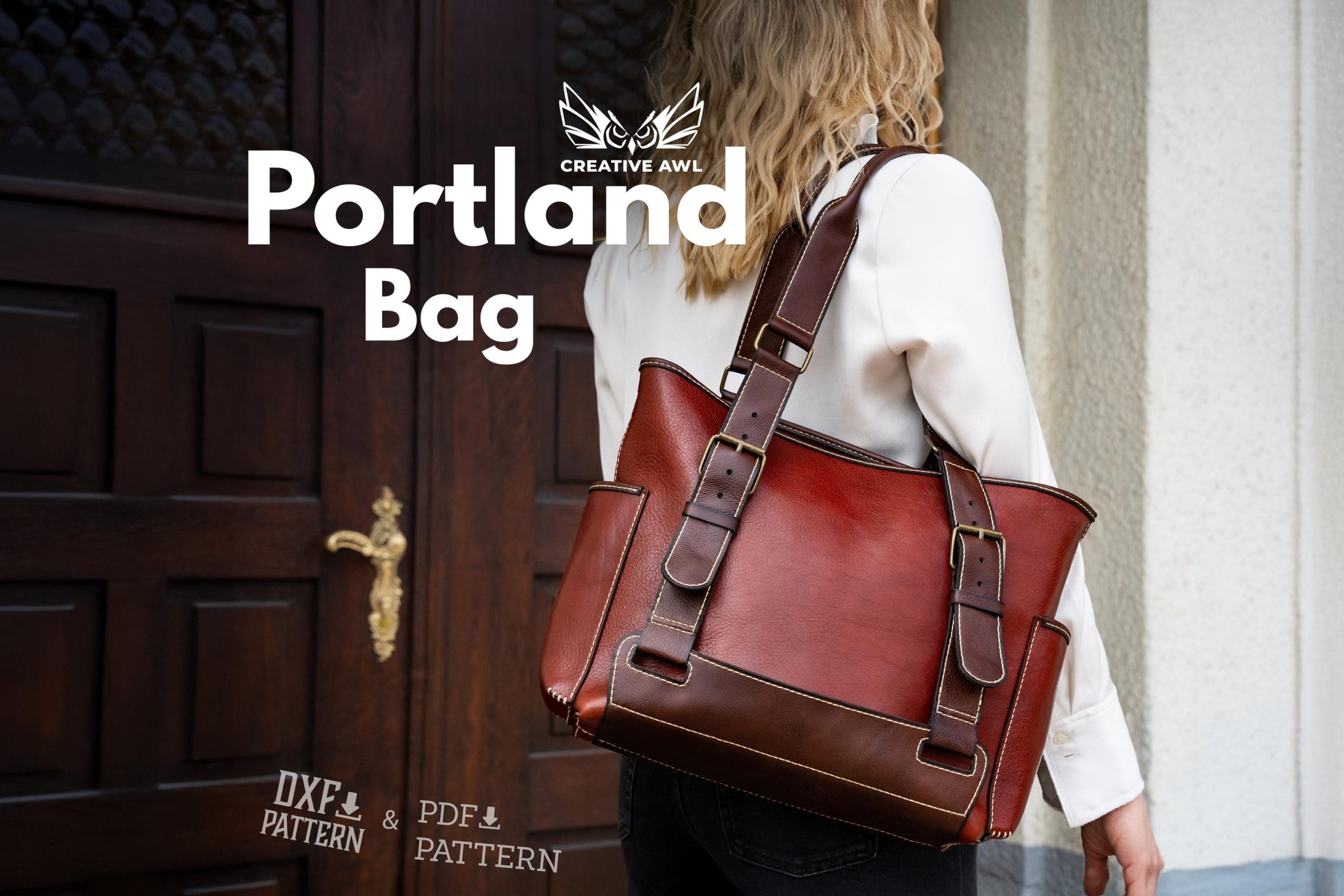 il_fullxfull.7968298134_j54u.jpg Portland Bag PDF & DXF Pattern - Image 1