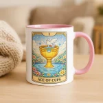 Mystic Tarot Ace Of Cups Mug Gift Spiritual Coffee Cup Tarot Card Ceramic Mug Witchy Gift Idea For Astrology Lovers - Image 3