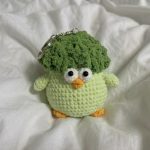 Crochet Bird Keychain PDF Pattern – Amigurumi Mini Bird Tutorial (Digital Download)