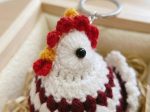 Mini Crochet Chicken Keychain Pattern (PDF Download) | Amigurumi Chick Plush Toy - Image 5