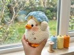 Crochet Duckling Pattern • Amigurumi Keychain Charm Tutorial (PDF Download) - Image 3
