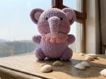 Mini Elephant Crochet Pattern PDF – Amigurumi Safari Nursery Toy Tutorial (PDF Download) - Image 3