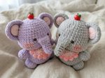 Mini Elephant Crochet Pattern PDF – Amigurumi Safari Nursery Toy Tutorial (PDF Download)