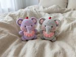 Mini Elephant Crochet Pattern PDF – Amigurumi Safari Nursery Toy Tutorial (PDF Download) - Image 13