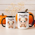 Cozy Evening Coffee Mug Gift Cute Sheep Cup Kawaii Animal Coffee Mug Relaxing Tea Cup Gift For Coffee Lovers Unique Gift Idea