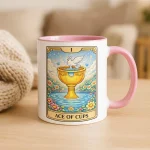 Mystic Tarot Ace Of Cups Mug Gift Spiritual Coffee Cup Tarot Card Ceramic Mug Witchy Gift Idea For Astrology Lovers - Image 5