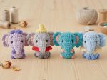 Mini Elephant Crochet Pattern PDF – Amigurumi Safari Nursery Toy Tutorial (PDF Download) - Image 7