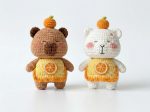 Cappybara Crochet Pattern + Clothes, Easy Amigurumi Plush Toy Animal (PDF Pattern English) - Image 9