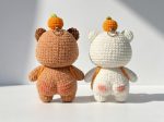 Cappybara Crochet Pattern + Clothes, Easy Amigurumi Plush Toy Animal (PDF Pattern English) - Image 2