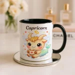 Cute Capricorn Zodiac Mug Gift Kawaii Goat Coffee Cup Astrology Sign Ceramic Mug Horoscope Lover Birthday Gift - Image 5