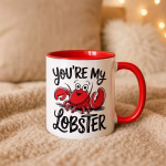 Funny Lobster Mug, Lobster Gift, Coastal Coffee Mug, Seafood Lover Gift, Cute Pun Mug, Ocean Lover Gift for Her - Image 4