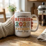 Retirement Gift Mug 2026, Funny Retired Mug, Personalized Retirement Gift Ideas, Officially Retired 2026 Gift, Retirement Gift for Men Woman - Image 4