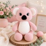 Baby Koala Crochet Pattern PDF, Cute Amigurumi Koala Pattern, Beginner Friendly Plush Toy Crochet, Instant Digital Download - Image 4
