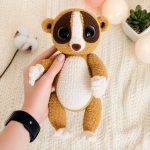Slow Loris Crochet Pattern PDF, Cute Amigurumi Animal Pattern, Crochet Plush Toy Tutorial, Kawaii Stuffed Animal, Instant Download Digital Download - Image 6