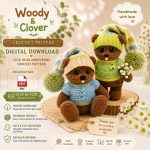 Bear Amigurumi Crochet Pattern PDF, Cute Teddy Bear Crochet Pattern, Handmade Bear Doll Pattern, Instant Digital Download