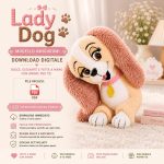 Lady Dog Amigurumi Crochet Pattern PDF, Cute Puppy Crochet Pattern, Crochet Dog Doll Pattern, Instant  Digital Download