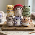 Safari Animal Crochet Patterns, No-Sew Amigurumi Toys (PDF Download)