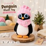 Penguin Crochet Pattern PDF, Penguin Amigurumi Pattern, Crochet Penguin Plush Toy, , Cute Winter Penguin Toy, DIY Baby Gift Digital Download - Image 5