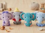 Mini Elephant Crochet Pattern PDF – Amigurumi Safari Nursery Toy Tutorial (PDF Download) - Image 6