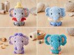 Mini Elephant Crochet Pattern PDF – Amigurumi Safari Nursery Toy Tutorial (PDF Download) - Image 2