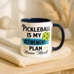 Pickleball Retirement Gift, Personalized Retirement Mug, Pickleball Gift for Retiree, Custom Name Coffee Mug, Retirement Present - Image 4
