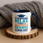 Masters Degree Graduation Mug, College Graduation Mug Class of 2026 Gift, Graduation Gift for Her, Graduation Presents Keepsake Gift - Image 5