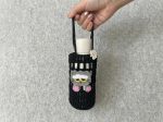 Crochet Cat Water Bottle Holder with Strap, Kawaii Pouch Accessory (Pattern) - Image 7