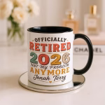 Retirement Gift Mug 2026, Funny Retired Mug, Personalized Retirement Gift Ideas, Officially Retired 2026 Gift, Retirement Gift for Men Woman - Image 2