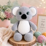 Baby Koala Crochet Pattern PDF, Cute Amigurumi Koala Pattern, Beginner Friendly Plush Toy Crochet, Instant Digital Download - Image 3