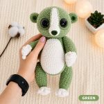 Slow Loris Crochet Pattern PDF, Cute Amigurumi Animal Pattern, Crochet Plush Toy Tutorial, Kawaii Stuffed Animal, Instant Download Digital Download - Image 3