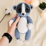 Slow Loris Crochet Pattern PDF, Cute Amigurumi Animal Pattern, Crochet Plush Toy Tutorial, Kawaii Stuffed Animal, Instant Download Digital Download - Image 5