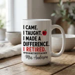 Personalized Retirement 2026, Retirement Mug Retiring Coworker Gift, Special Education Retirement Mug, Retiree Gift Teacher Mug