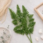 Fern Branch Crochet Pattern PDF, Realistic Crochet Fern Leaves, Greenery Crochet Pattern, Botanical Home Decor, Bouquet Filler Flower Digital Download - Image 5