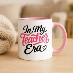 Teacher Day Gift Teacher Appreciation Gifts Accent Coffee Mugs Personalized Pencil Teacher Gift Custom Teacher Coffee Mug Teacher Mug Gift