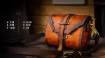 Leather Oldschool Bag Pattern: Shoulder Bag PDF & DXF Template - Image 2