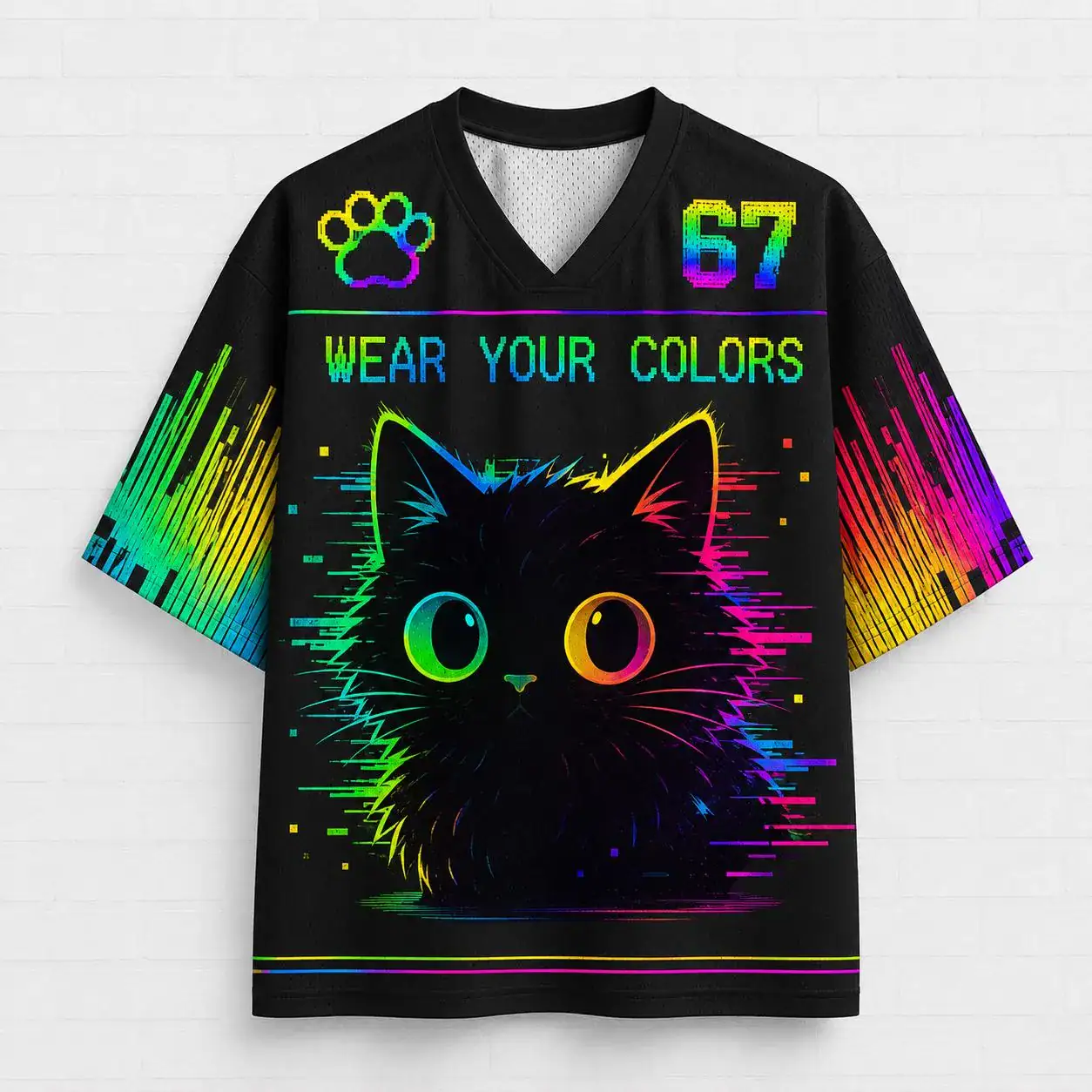 Wear Your Colors Cat Jersey