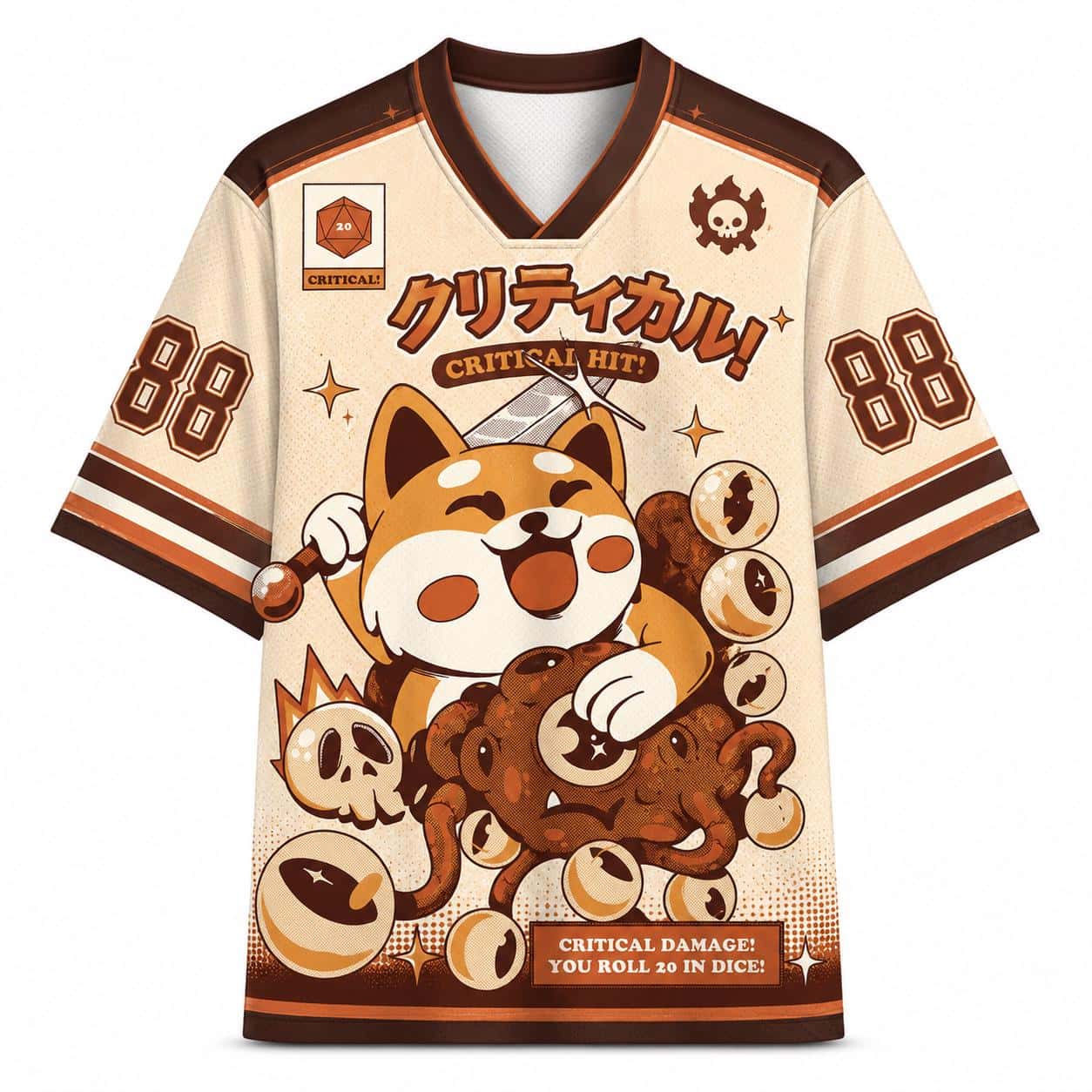 Critical Hit Shiba Jersey