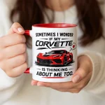 Funny Corvette Mug, Corvette Coffee Mug, Corvette Lover Gift, Car Enthusiast Mug, Corvette Owner Gift, Sports Car Mug - Image 2