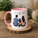 Personalized Pet Family Gifts for Cat Owners Family Pet Portrait Keepsake Gifts for Dog Owners Pet Mugs Family Portrait Memorial Gift - Image 4