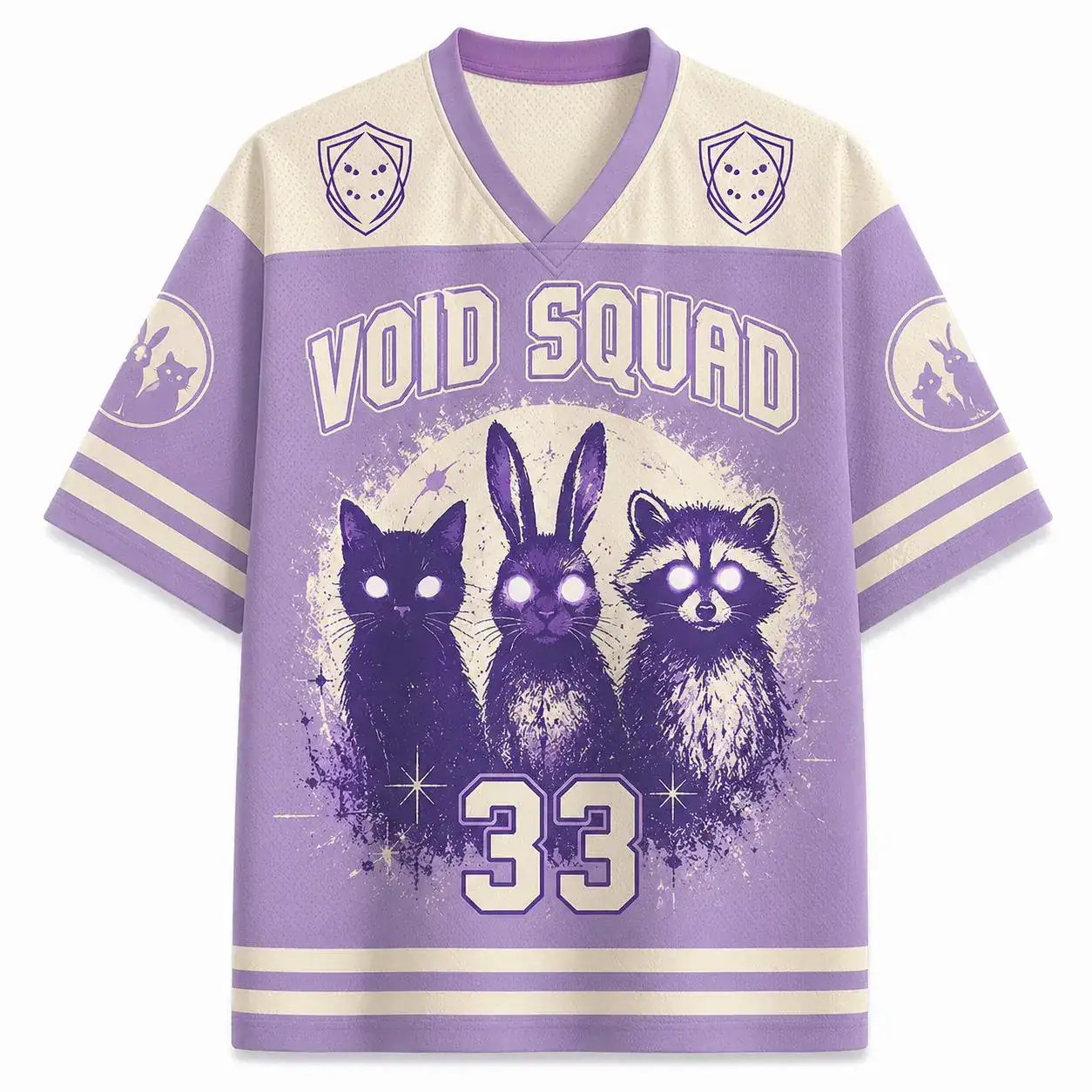 Void Squad Jersey | Custom Number 33 Gothic Animal Sports Shirt