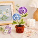 Sweet Pea Flower Crochet Pattern PDF, Potted Sweet Pea Crochet Pattern, Amigurumi Flower Pot Pattern, Floral Home Decor Digital Download - Image 6