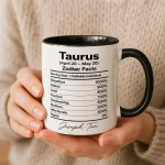 Zodiac Gifts Taurus Birthday Gift Ideas, Astrology Gift for a Friend, Birthday Gift Ideas for Men, Taurus Mug Zodiac Gifts for Women - Image 3