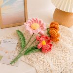 Chrysanthemum Flower Crochet Pattern PDF, Realistic Crochet Flower Pattern, Floral Bouquet Crochet, DIY Bouquet, Floral Home Decor Digital Download - Image 3