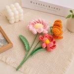 Chrysanthemum Flower Crochet Pattern PDF, Realistic Crochet Flower Pattern, Floral Bouquet Crochet, DIY Bouquet, Floral Home Decor Digital Download - Image 5